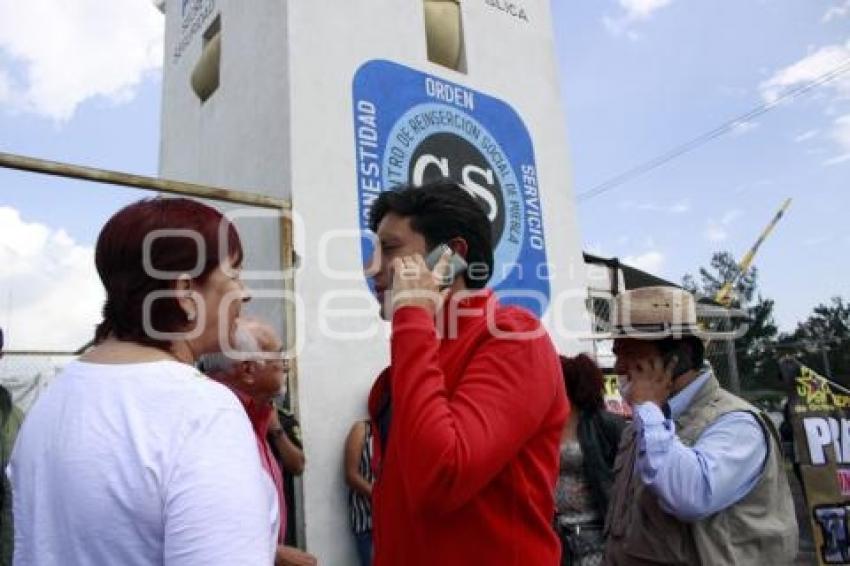 VISITA PRESOS POLÍTICOS . PUEBLA LIBRE