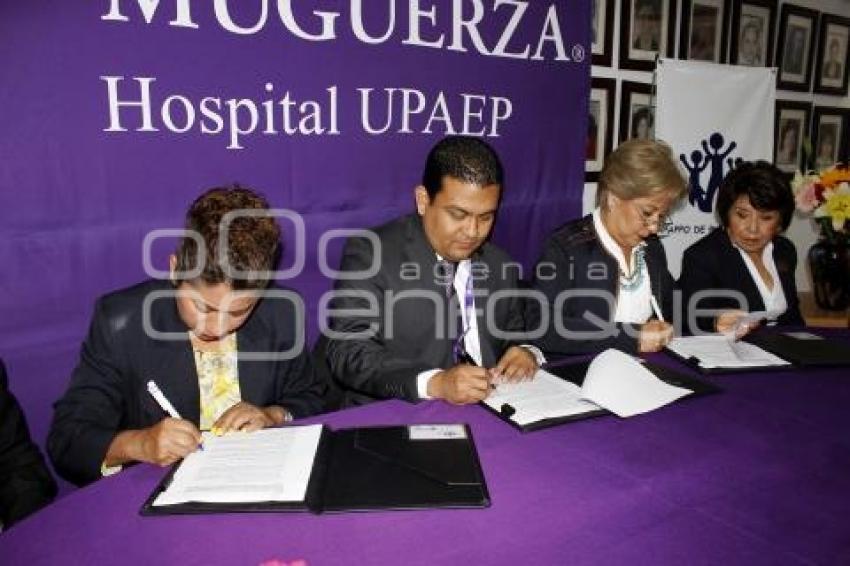 APAPPO SIGNA CONVENIO CON LA UPAEP