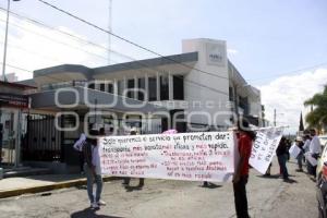 MANIFESTACIÓN CONTRA METROBUS