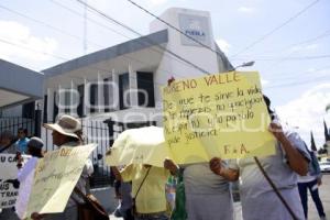 MANIFESTACIÓN CONTRA METROBUS