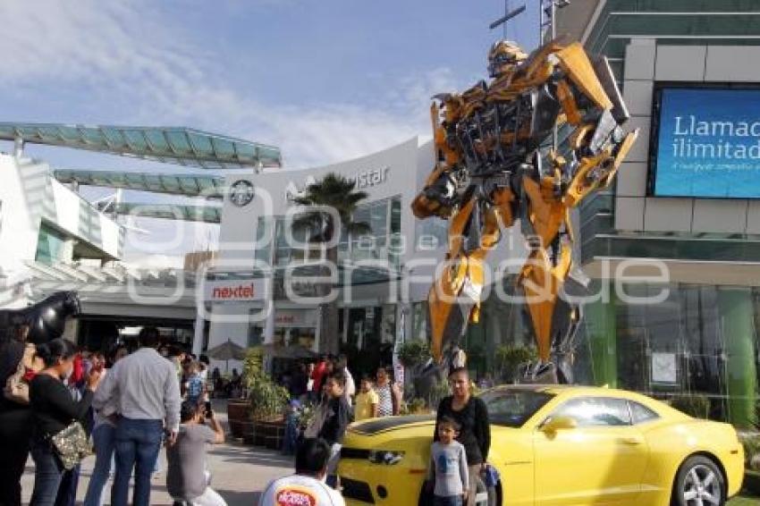 EXHIBEN TRANSFORMER EN EL TRIÁNGULO