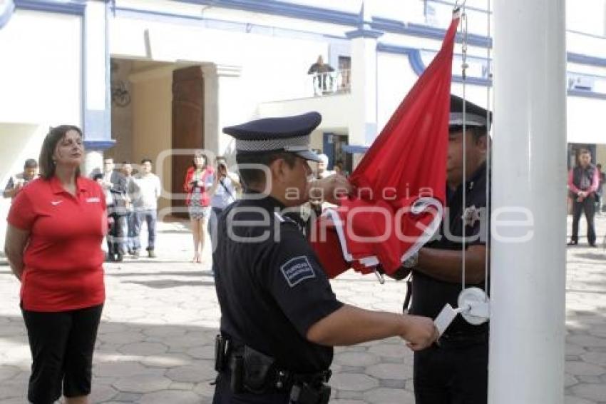 IZAMIENTO BANDERAS FIBA AMERICA