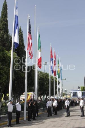 IZAMIENTO BANDERAS FIBA AMERICA