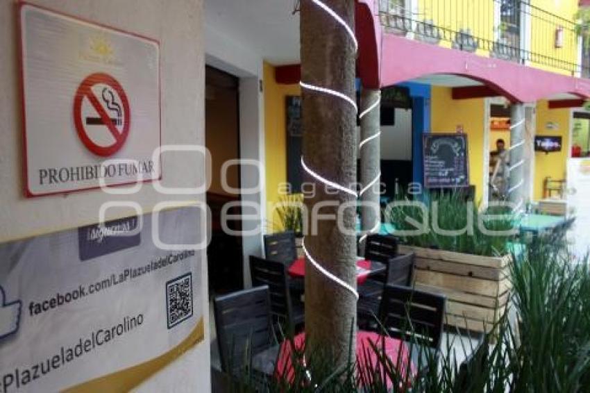ESPACIOS LIBRE DE HUMO DE CIGARRO