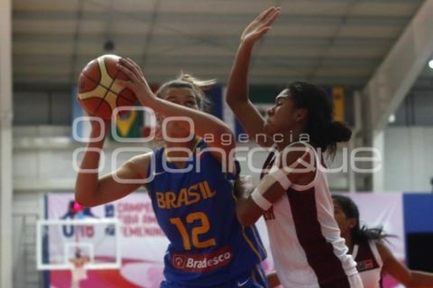 FIBA AMÉRICAS U16 . VENEZUELA VS BRASIL