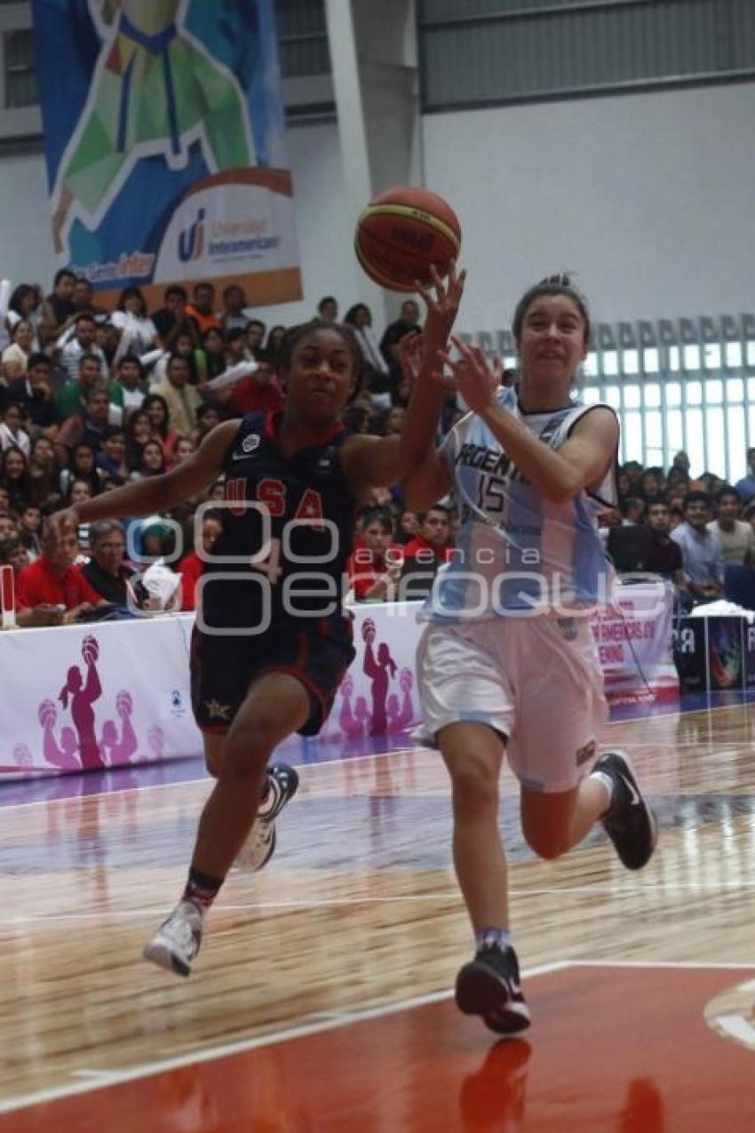 FIBA AMÉRICAS U16 . ARGENTINA VS EUA