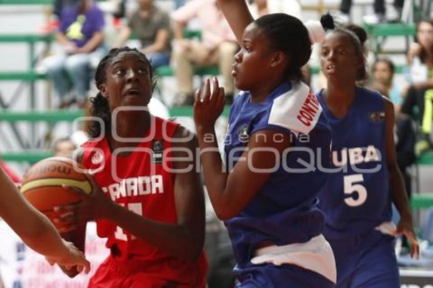 FIBA AMÉRICAS U16 . CUBA VS CANADÁ