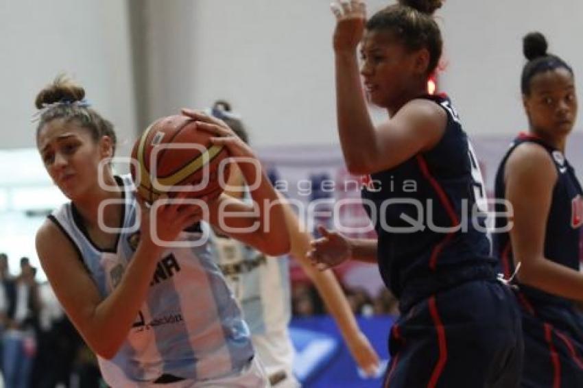 FIBA AMÉRICAS U16 . ARGENTINA VS EUA