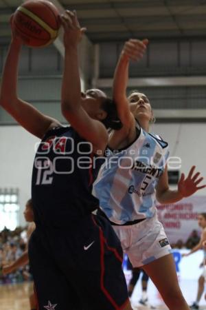 FIBA AMÉRICAS U16 . ARGENTINA VS EUA