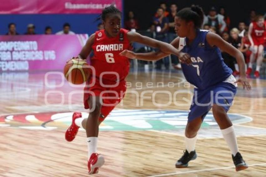 FIBA AMÉRICAS U16 . CUBA VS CANADÁ