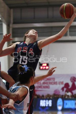 FIBA AMÉRICAS U16 . ARGENTINA VS EUA