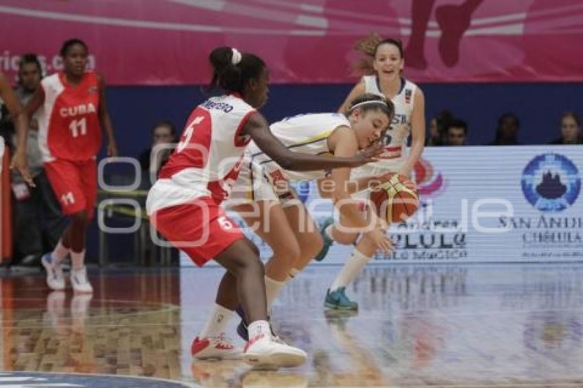 FIBA AMÉRICAS U16 . CUBA VS BRASIL