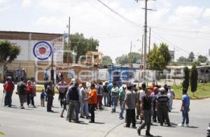 MANIFESTACIÓN COMERCIANTES . TEXMELUCAN