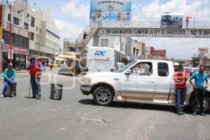 CIERRAN CALLES COMERCIANTES. SAN MARTÍN