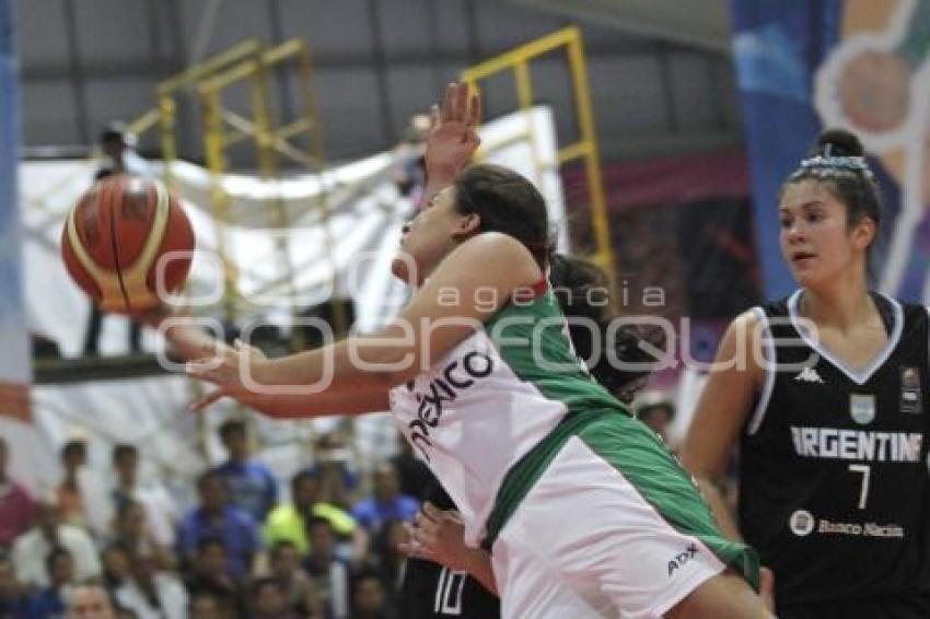 FIBA AMÉRICAS U16 . MÉXICO VS ARGENTINA