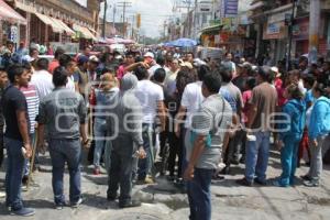 CIERRAN CALLES COMERCIANTES. SAN MARTÍN