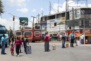 CIERRAN CALLES COMERCIANTES. SAN MARTÍN