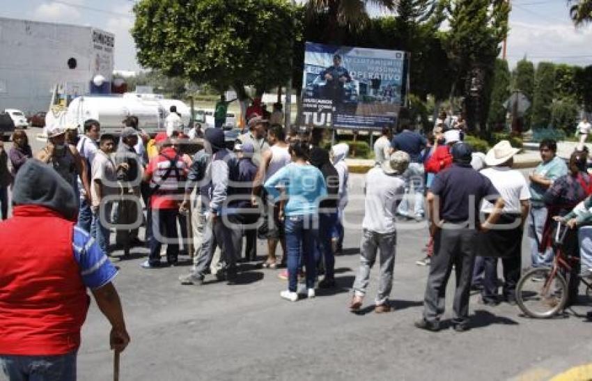 MANIFESTACIÓN COMERCIANTES . TEXMELUCAN