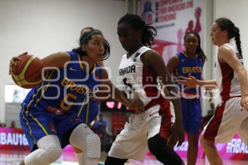 FIBA AMÉRICAS U16 . CANADÁ VS BRASIL