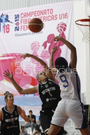 FIBA AMÉRICAS U16. HONDURAS VS ARGENTINA