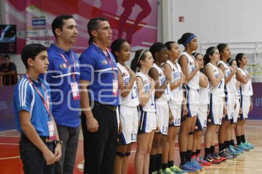 FIBA AMÉRICAS U16. HONDURAS VS ARGENTINA