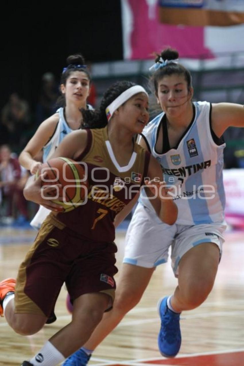 FIBA AMÉRICAS U16.ARGENTINA VS VENEZUELA