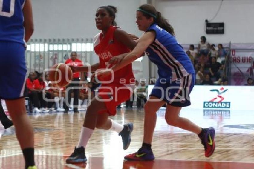 FIBA AMÉRICAS U16 . CUBA VS HONDURAS