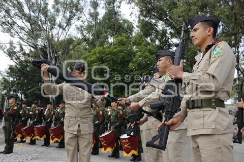 CEREMONIA DE BIENVENIDA AL VI REGIMIENTO