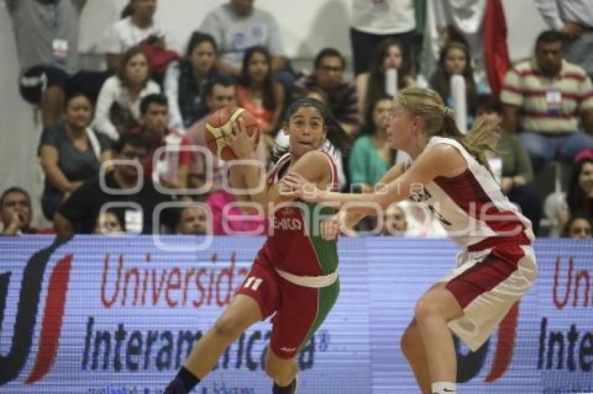 FIBA AMÉRICAS U16 . CANADÁ VS MÉXICO