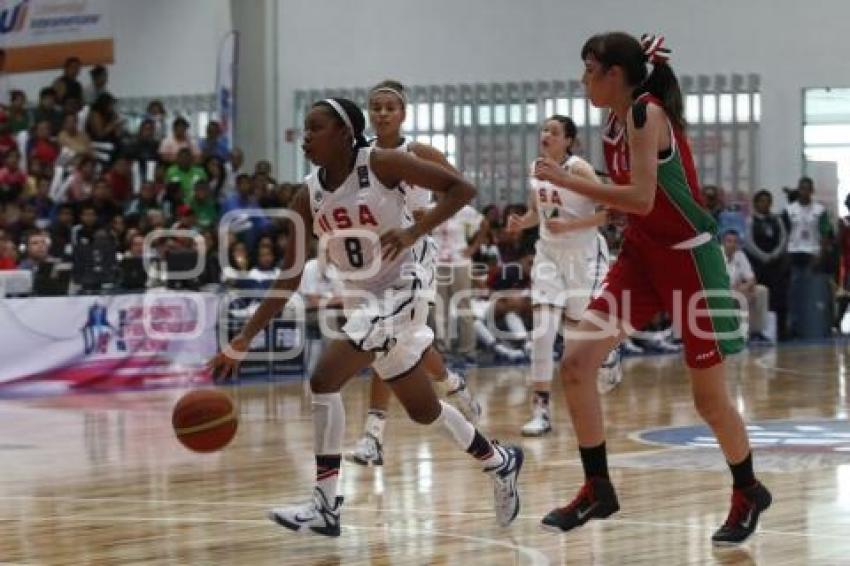 FIBA AMÉRICAS U16 . EUA VS MÉXICO