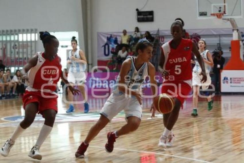 FIBA AMÉRICAS U16 . ARGENTINA VS CUBA