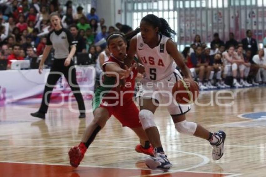 FIBA AMÉRICAS U16 . EUA VS MÉXICO