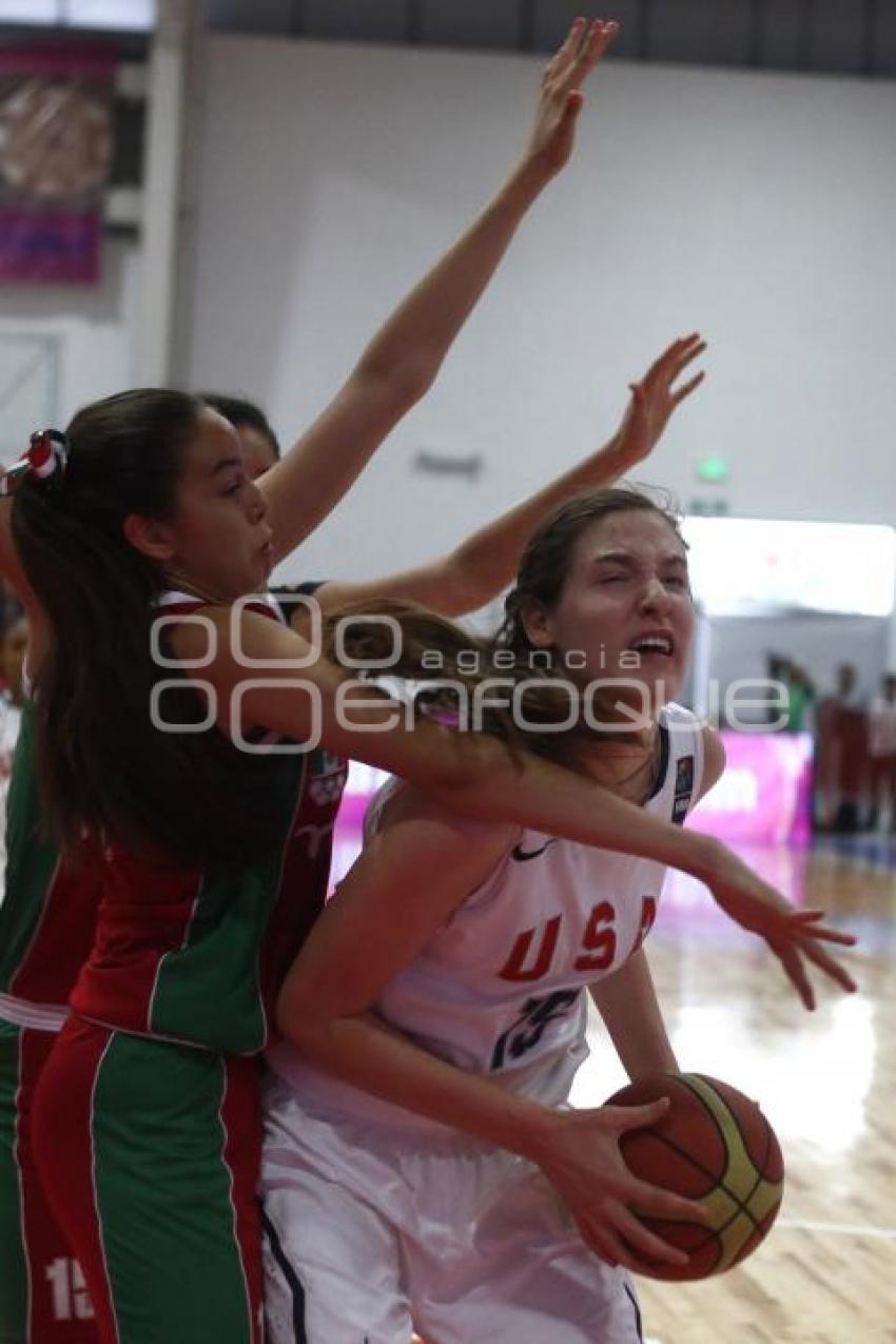 FIBA AMÉRICAS U16 . EUA VS MÉXICO