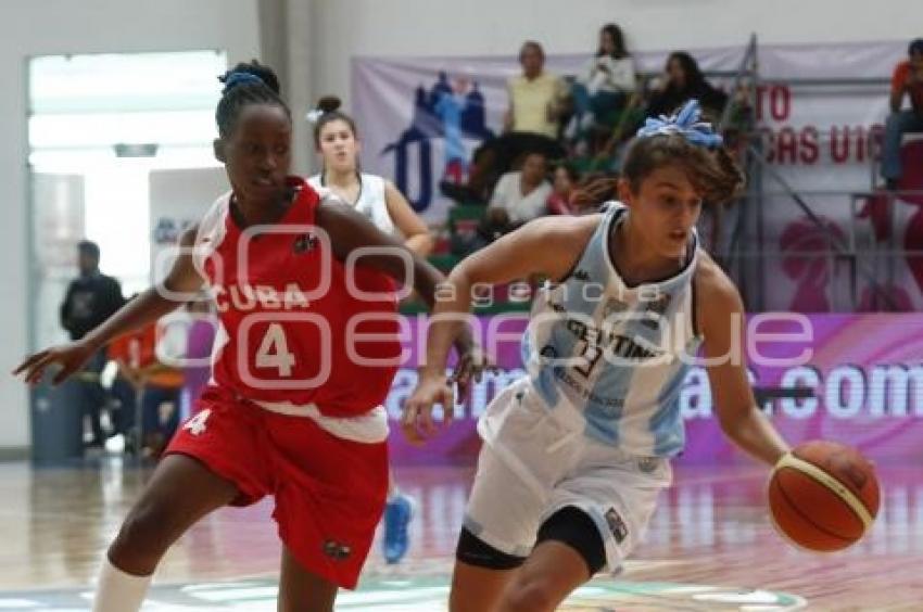 FIBA AMÉRICAS U16 . ARGENTINA VS CUBA