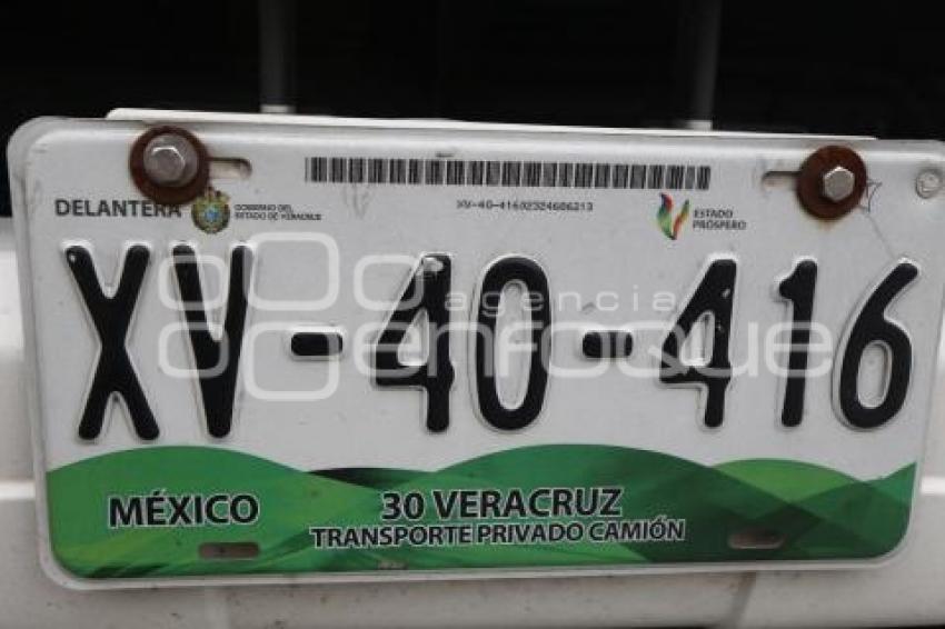 PLACAS DE CIRCULACIÓN