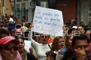 MANIFESTACIÓN MAESTROS