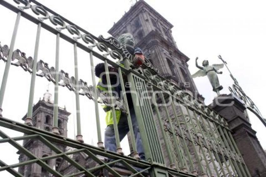 RESTAURACIÓN REJAS CATEDRAL