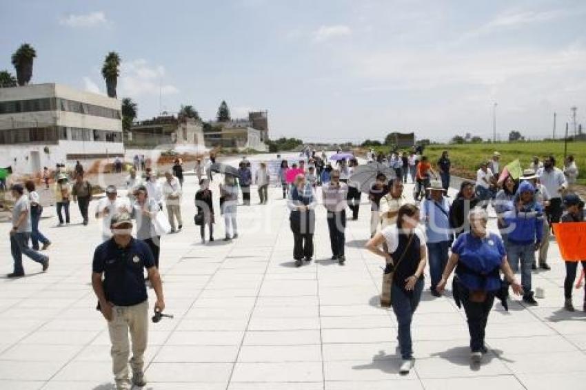 MANIFESTACIÓN PIRÁMIDE CHOLULA