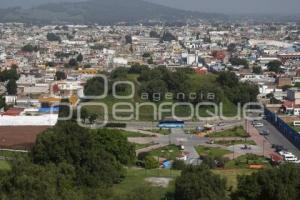 PARQUE SORIA Y XELHUA . CHOLULA