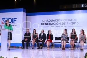 GRADUACIÓN CECADE . DIF