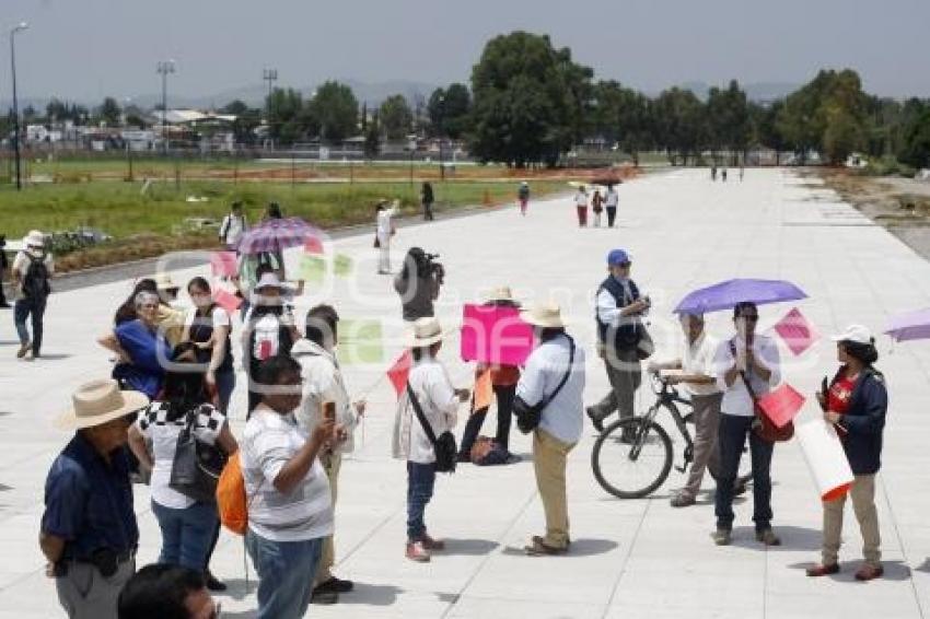 MANIFESTACIÓN PIRÁMIDE CHOLULA