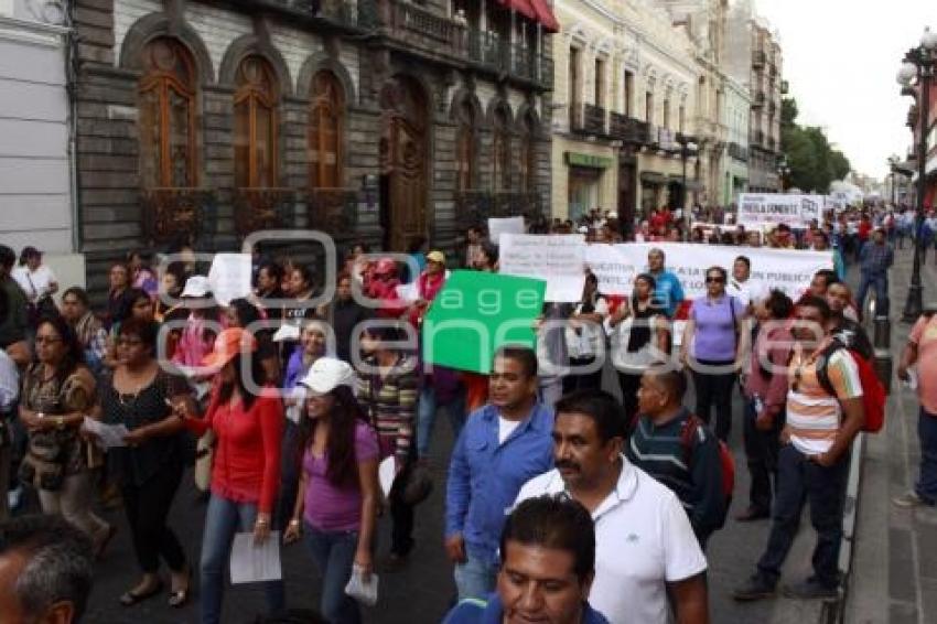 MANIFESTACIÓN MAESTROS