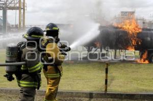 SIMULACRO INCENDIO BASF MEXICANA