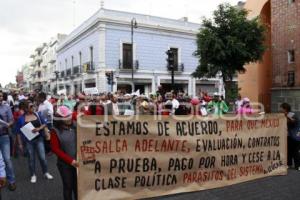 MANIFESTACIÓN MAESTROS