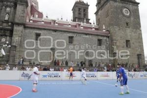 FUTBOL PARA CIEGOS . EXHIBICIÓN