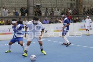 FUTBOL PARA CIEGOS . EXHIBICIÓN