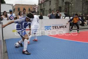 FUTBOL PARA CIEGOS . EXHIBICIÓN