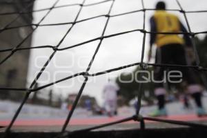 FUTBOL PARA CIEGOS . EXHIBICIÓN