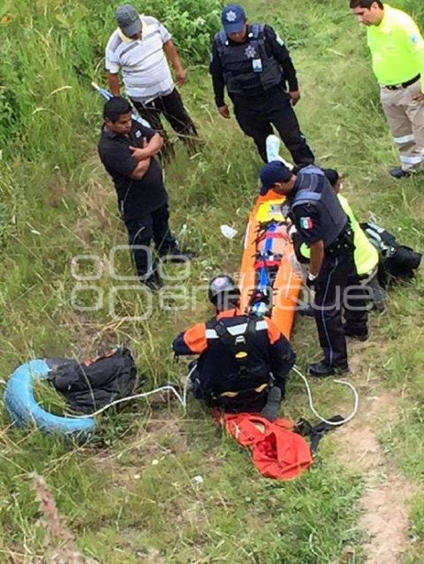 RESCATE EN BARRANCA