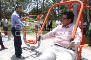 GIMNASIO AL AIRE LIBRE . CHOLULA